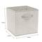 Simplify Gray Boho Collapsible Storage Cube